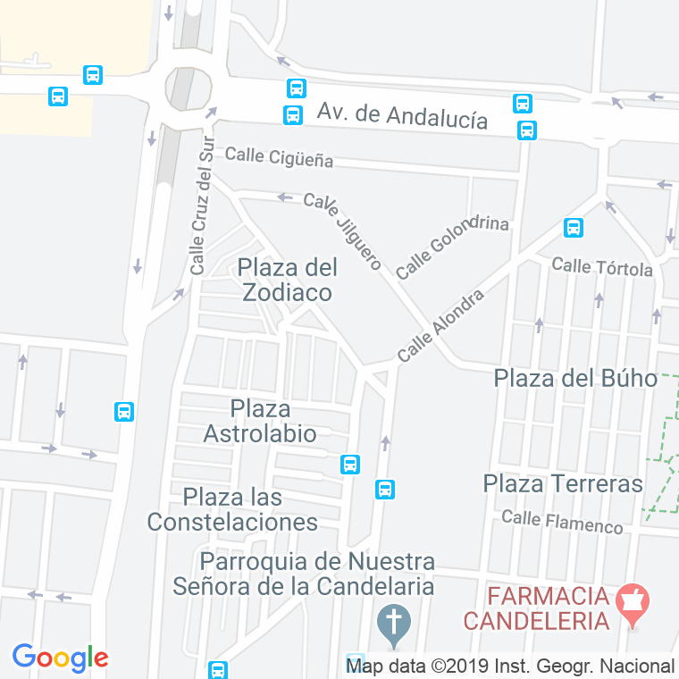 Código Postal calle Carena en Sevilla