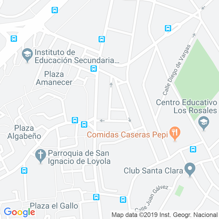 Código Postal calle Diego De Losada en Sevilla