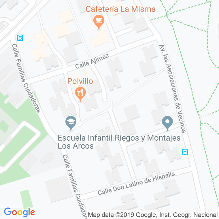 Código Postal calle Arbotante en Sevilla