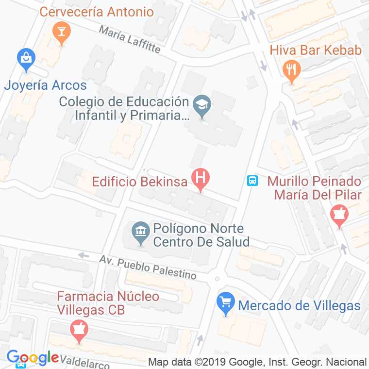 Código Postal calle Benitez Parodi en Sevilla