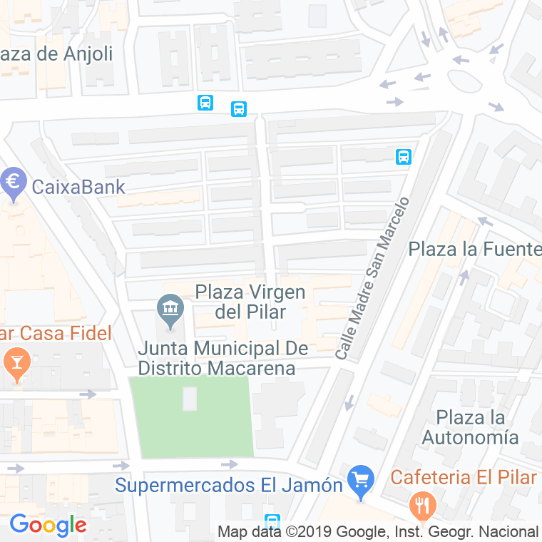 Código Postal calle Doctor Lupiañez en Sevilla