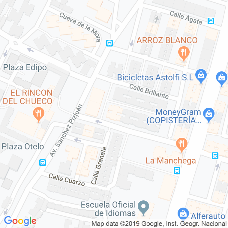 Código Postal calle Esmeralda en Sevilla
