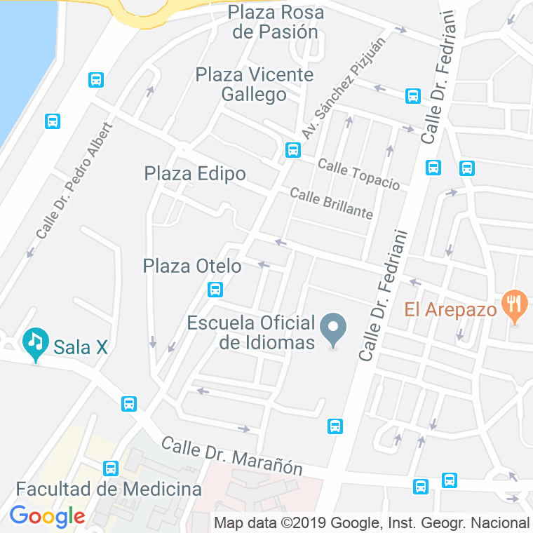 Código Postal calle Galena, plaza en Sevilla
