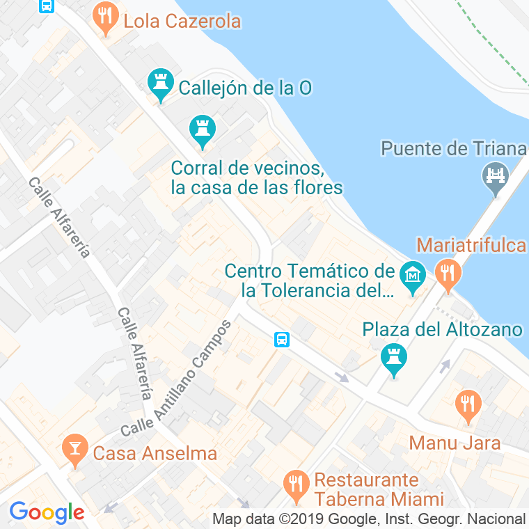 Código Postal calle Callao en Sevilla