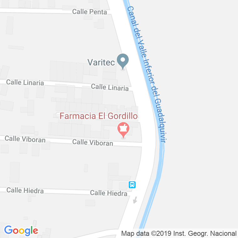 Código Postal calle Bujeo en Sevilla