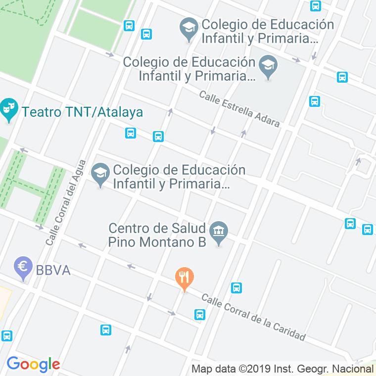Código Postal calle Corral De Las Maravillas en Sevilla
