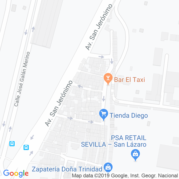 Código Postal calle Enebro en Sevilla