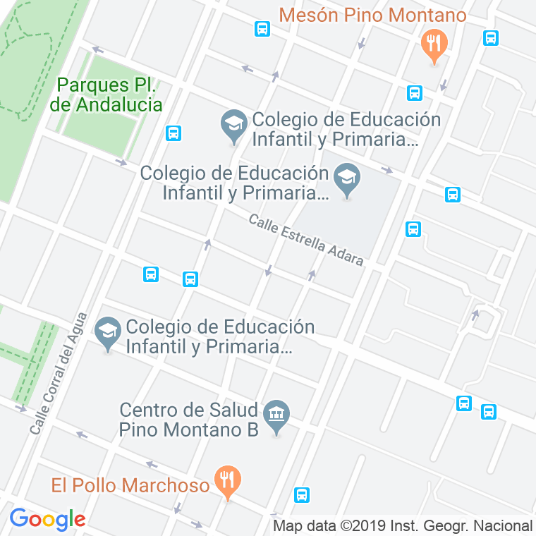 Código Postal calle Estrella Agena en Sevilla