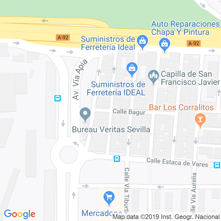 Código Postal calle Somosierra en Sevilla
