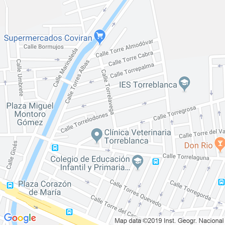 Código Postal calle Torrelodones en Sevilla