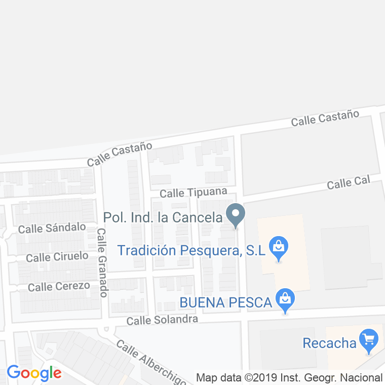 Código Postal calle Tipuana en Sevilla