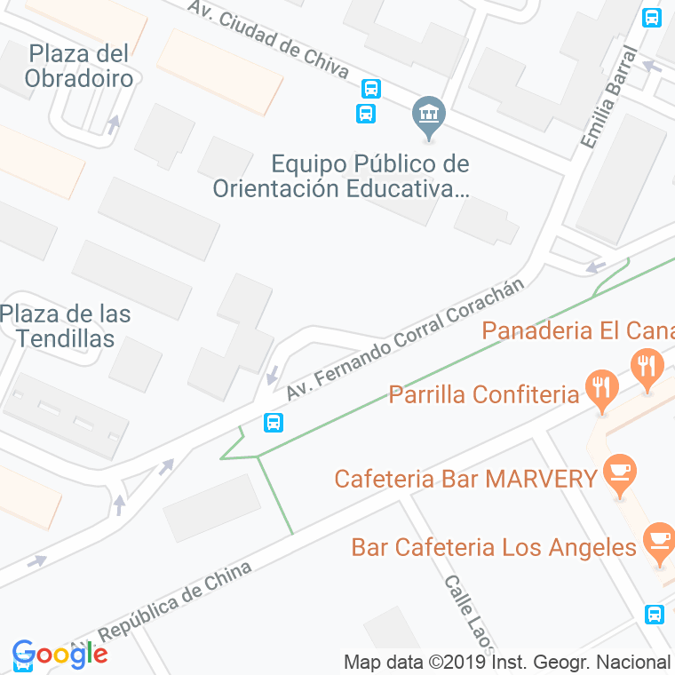 Código Postal calle Fernando Corral Corachan en Sevilla