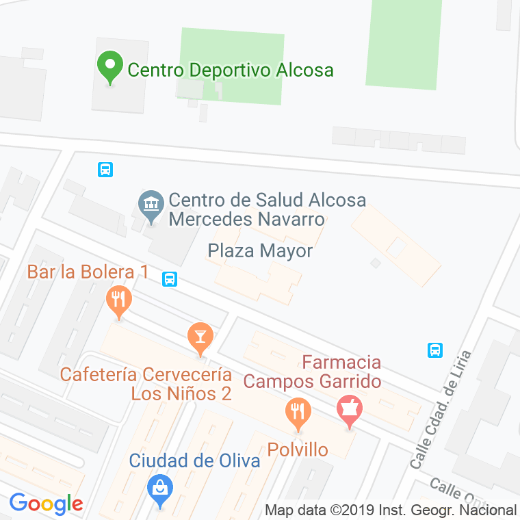 Código Postal calle Mayor, plaza en Sevilla