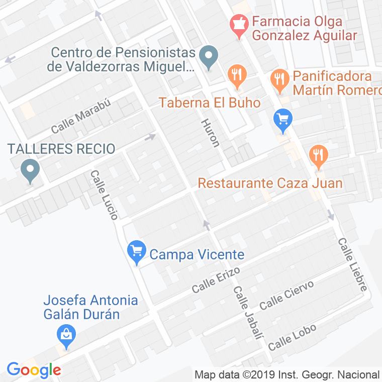 Código Postal calle Armiño en Sevilla