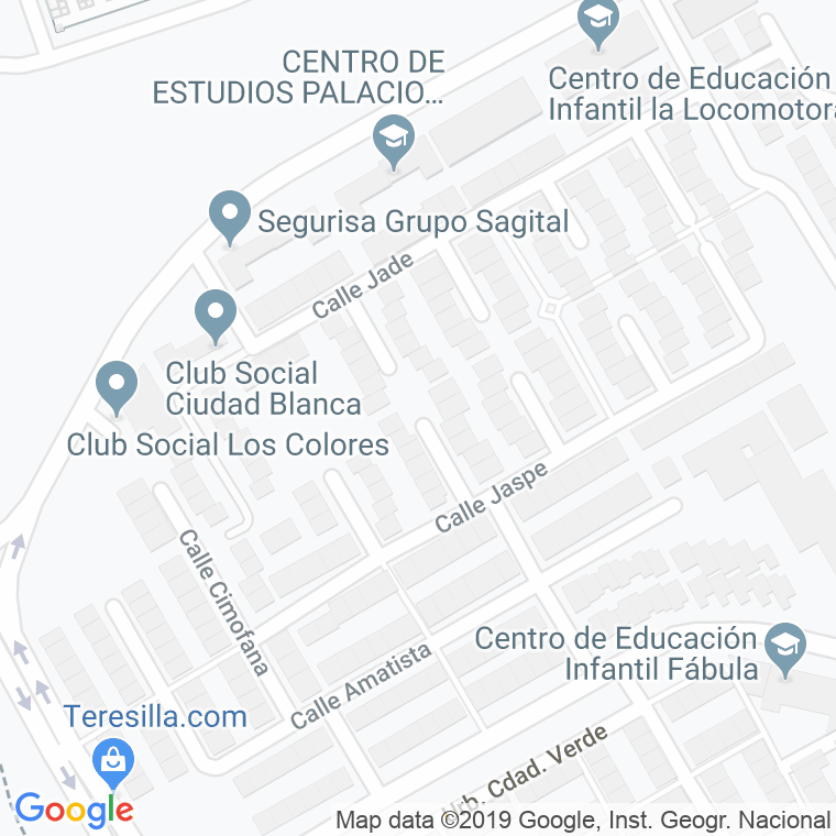 Código Postal calle Circonita en Sevilla