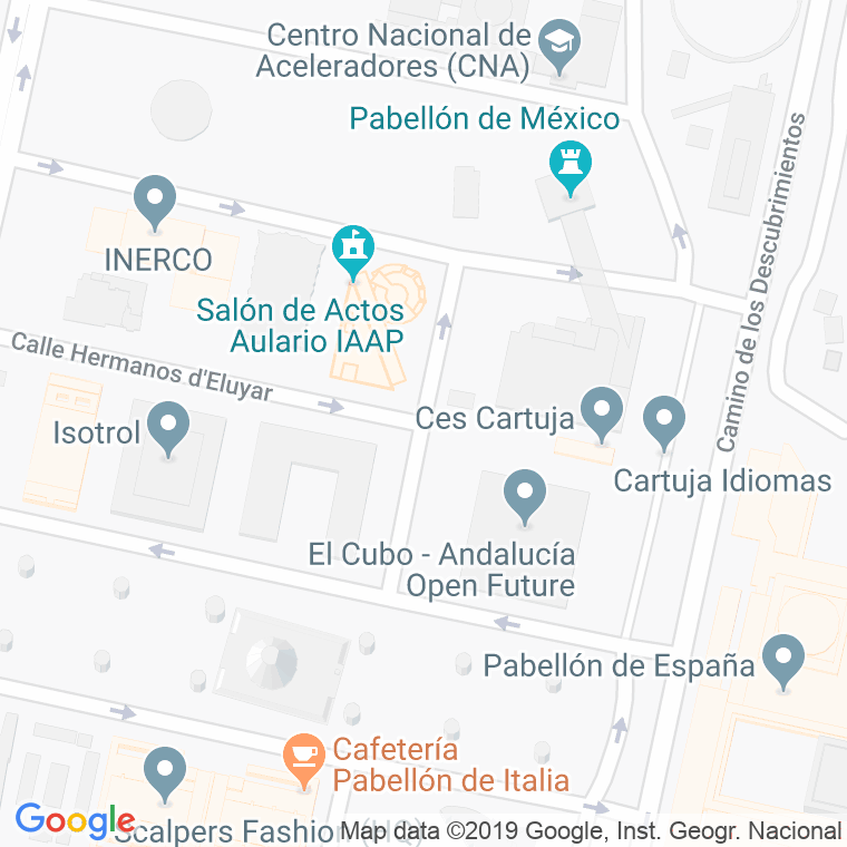 Código Postal calle Johannes Kepler en Sevilla