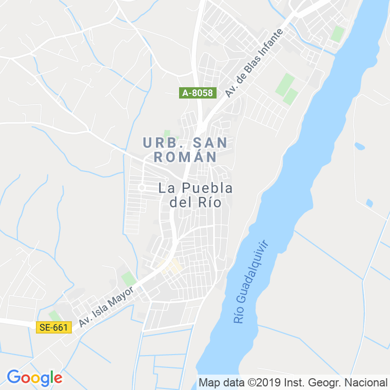 Código Postal de Puebla Del Rio, La en Sevilla