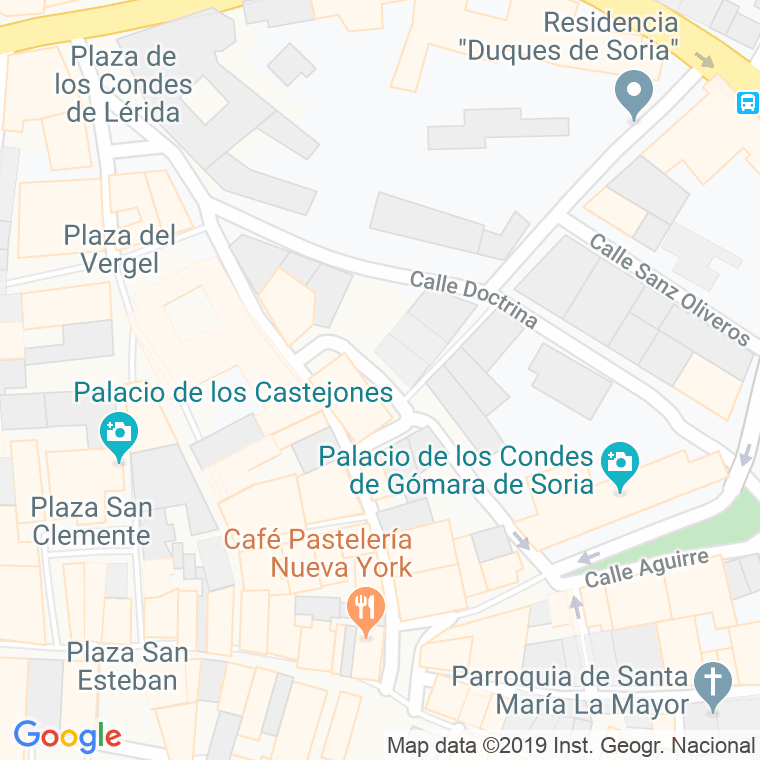 Código Postal calle Bernardo Robles, plaza en Soria