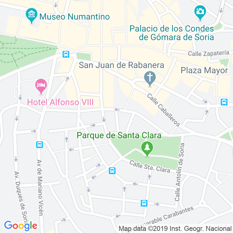 Código Postal calle Fuenteventura en Soria