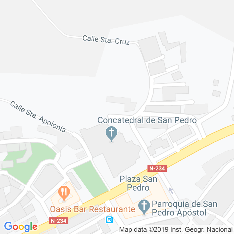 Código Postal calle Perez De Villaviad en Soria
