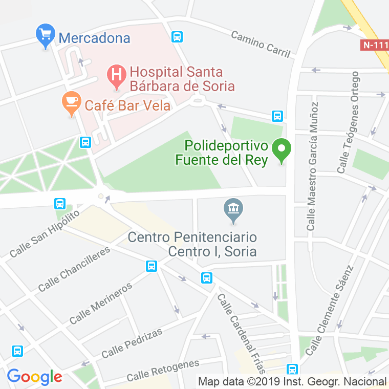 Código Postal calle Gaya Nuño, avenida (Impares Del 1 Al Final) en Soria
