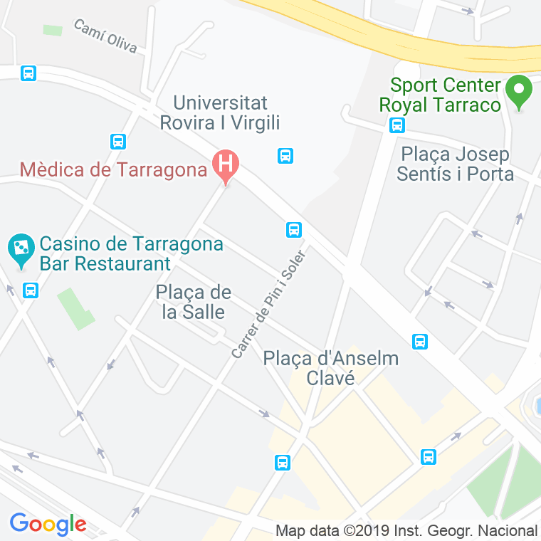 Código Postal calle Assamblea De Catalunya en Tarragona