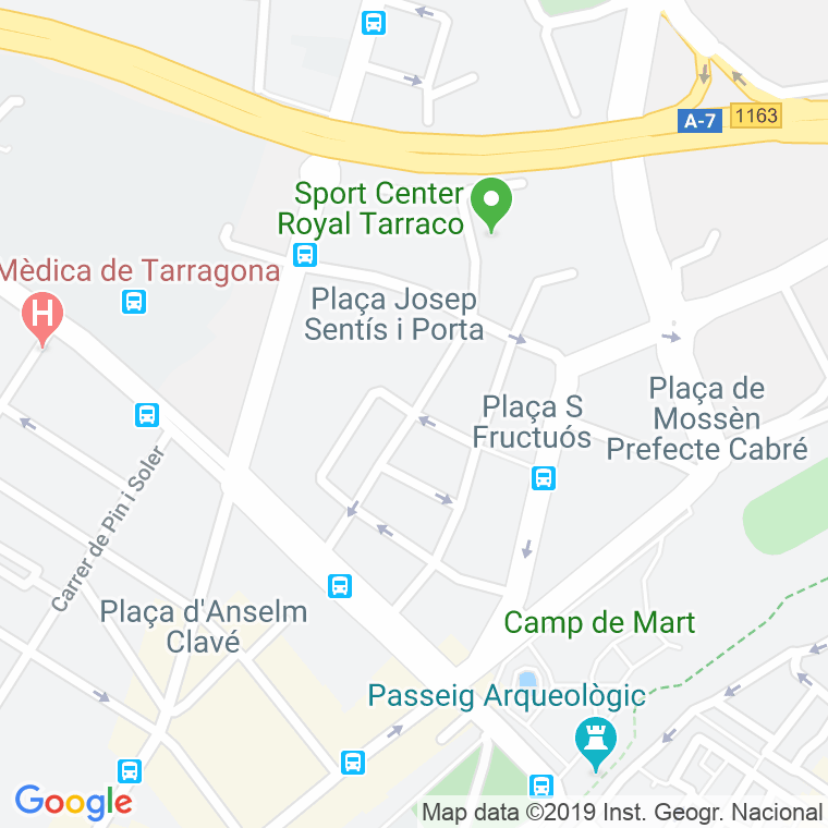 Código Postal calle Florenci Vives en Tarragona