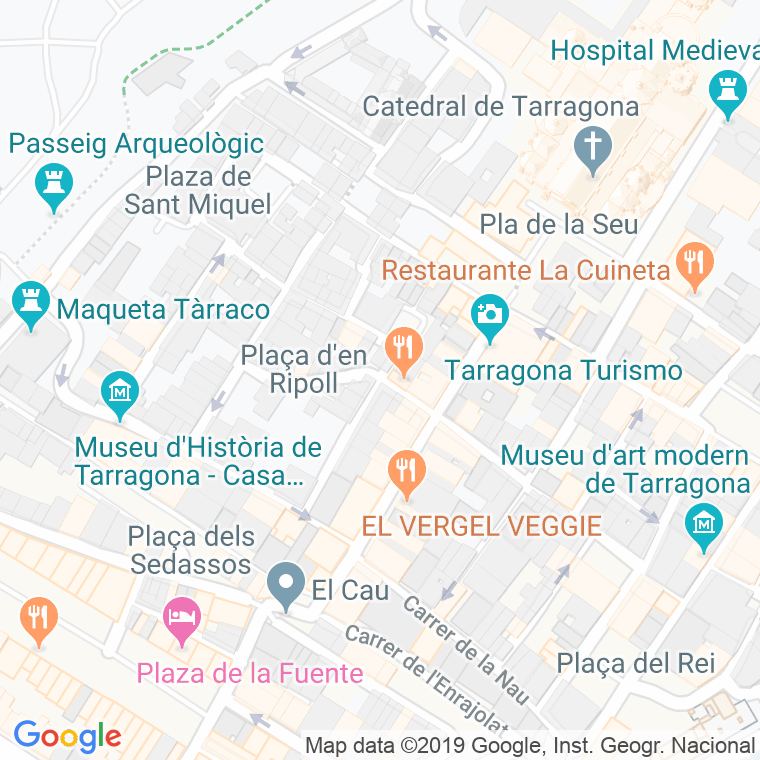 Código Postal calle Abat en Tarragona