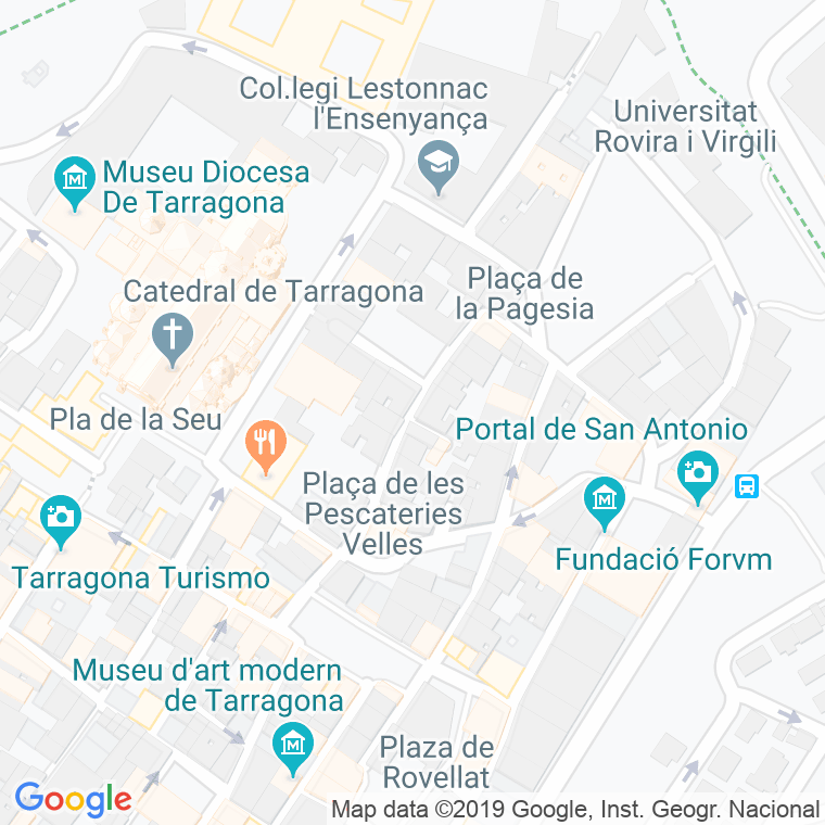 Código Postal calle Sant Llorenç, De en Tarragona