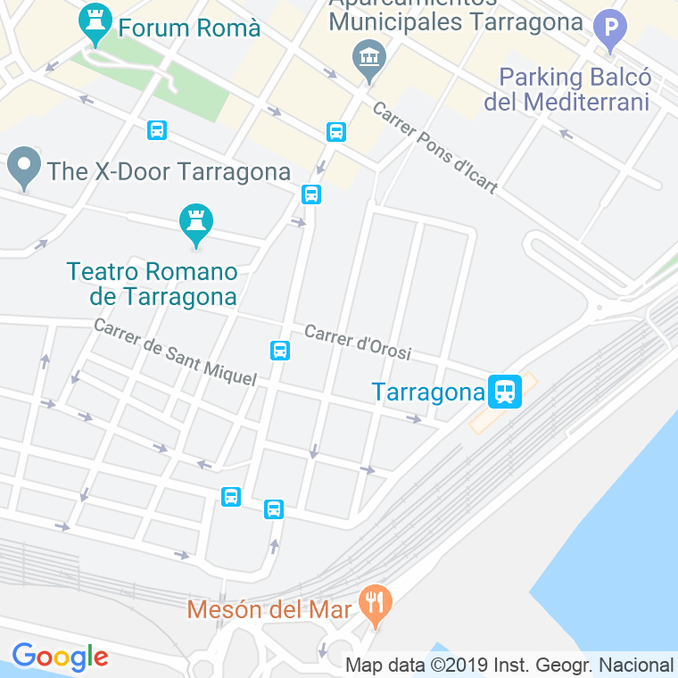 Código Postal calle Pau Del Protectorat en Tarragona