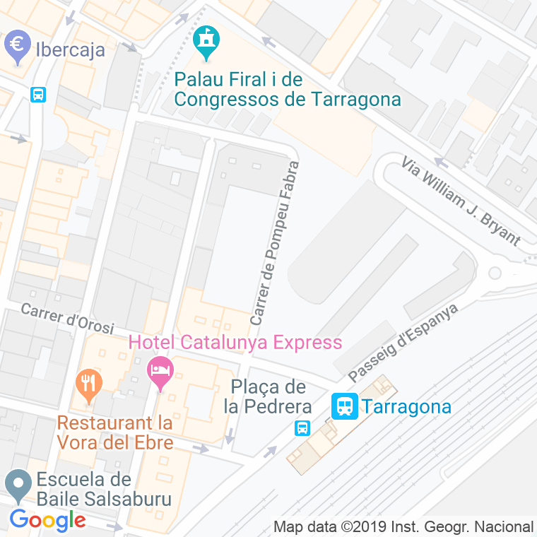Código Postal calle Pompeu Fabra en Tarragona