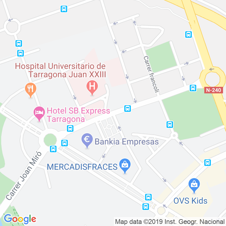 Código Postal calle Doctor Mallafre Guasch en Tarragona