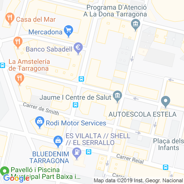 Código Postal calle Popular, La en Tarragona