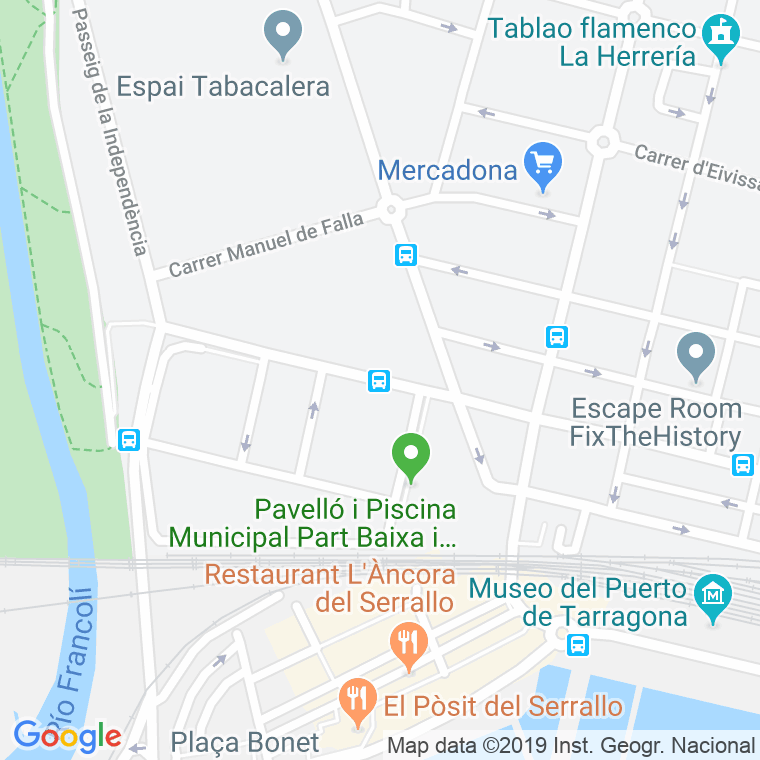 Código Postal calle Torres Jordi en Tarragona