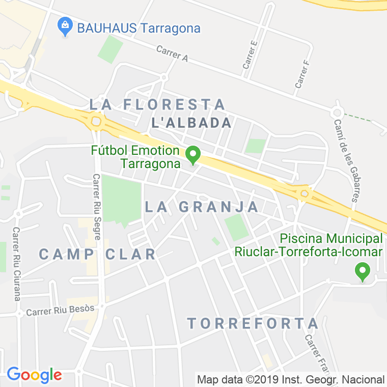 Código Postal calle Mora D'ebre en Tarragona