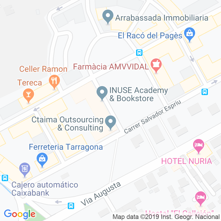 Código Postal calle Carles Riba en Tarragona