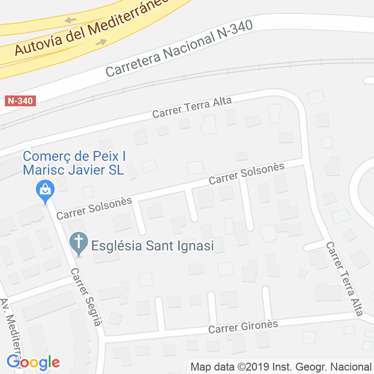 Código Postal calle Solsones, El en Tarragona