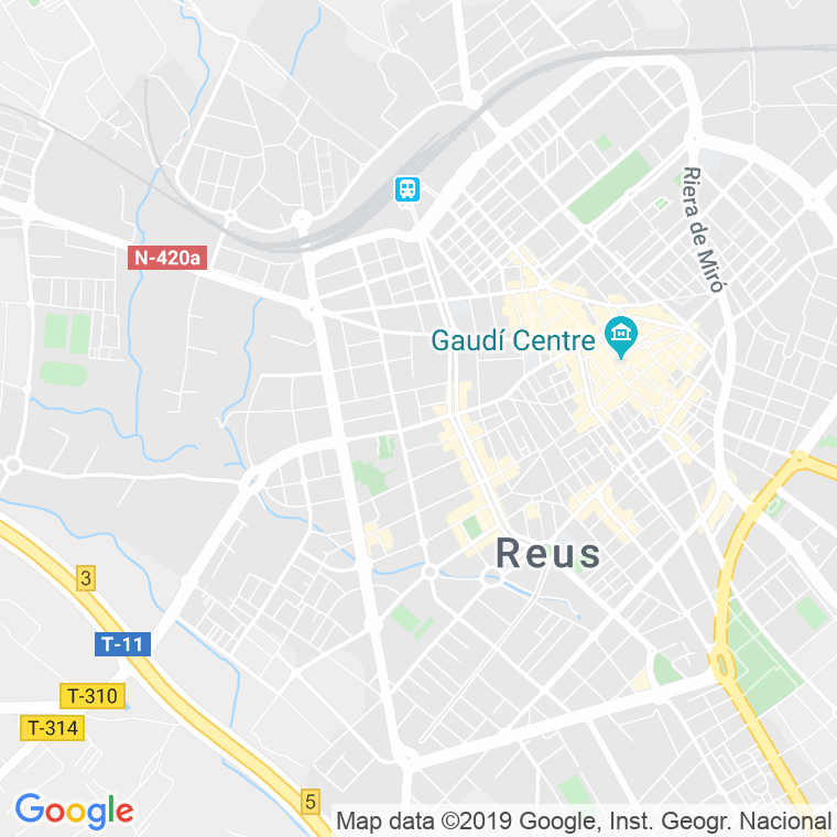 Código Postal calle Alforja en Reus