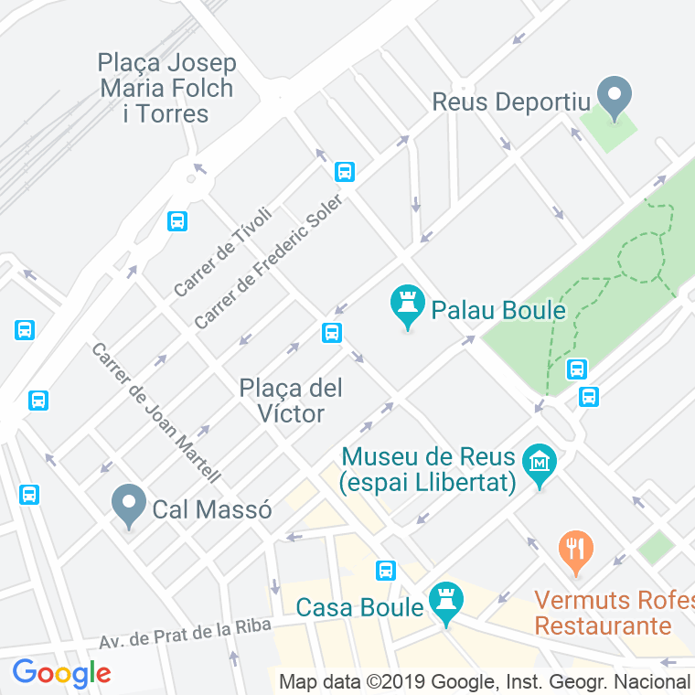 Código Postal calle Alt De Sant Josep en Reus