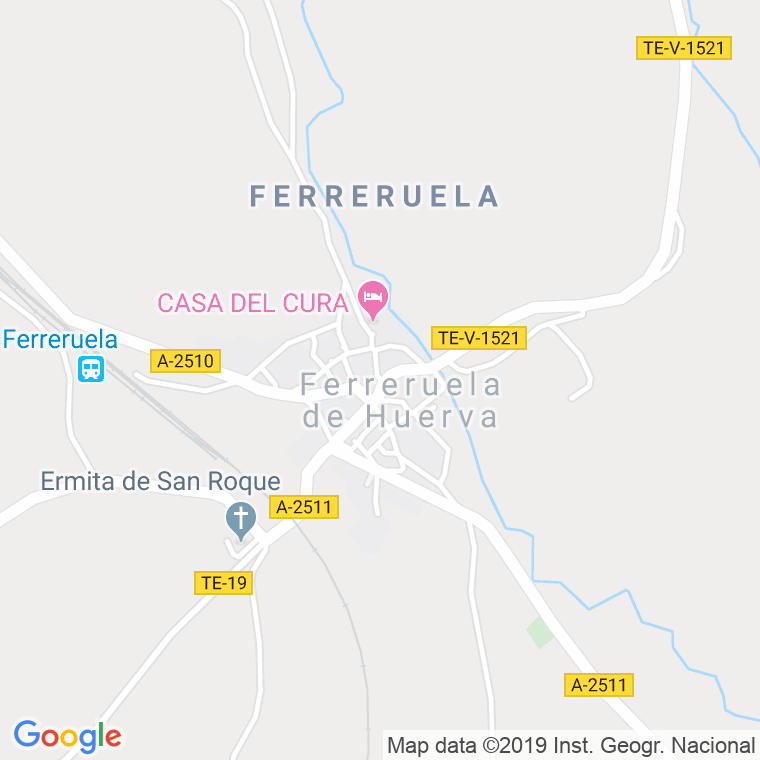 Código Postal de Ferreruela De Huerva en Teruel