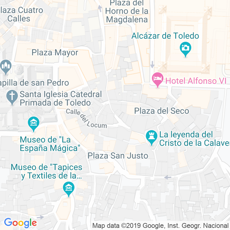 Código Postal calle Abdon De Paz, plaza en Toledo