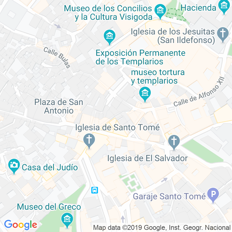 Código Postal calle Campana, travesia en Toledo