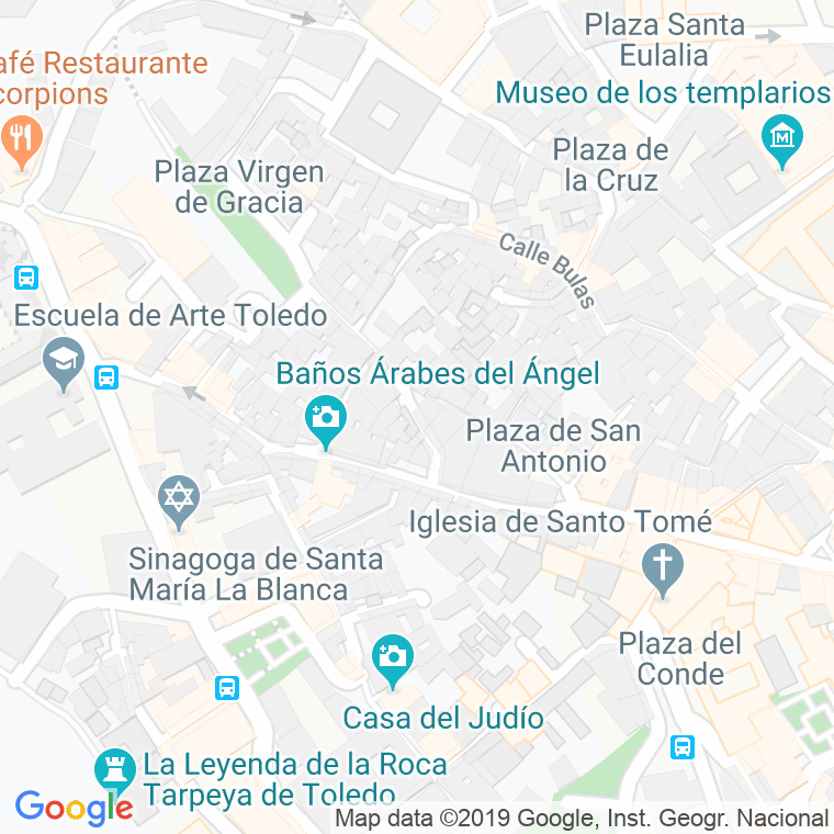 Código Postal calle Caños De Oro en Toledo