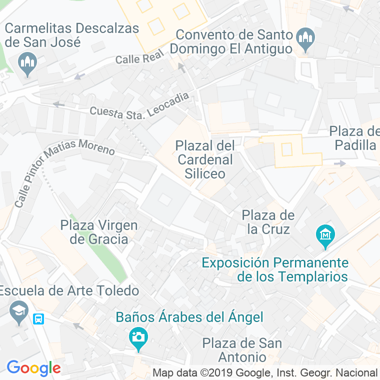 Código Postal calle Colegio Doncellas, plaza en Toledo