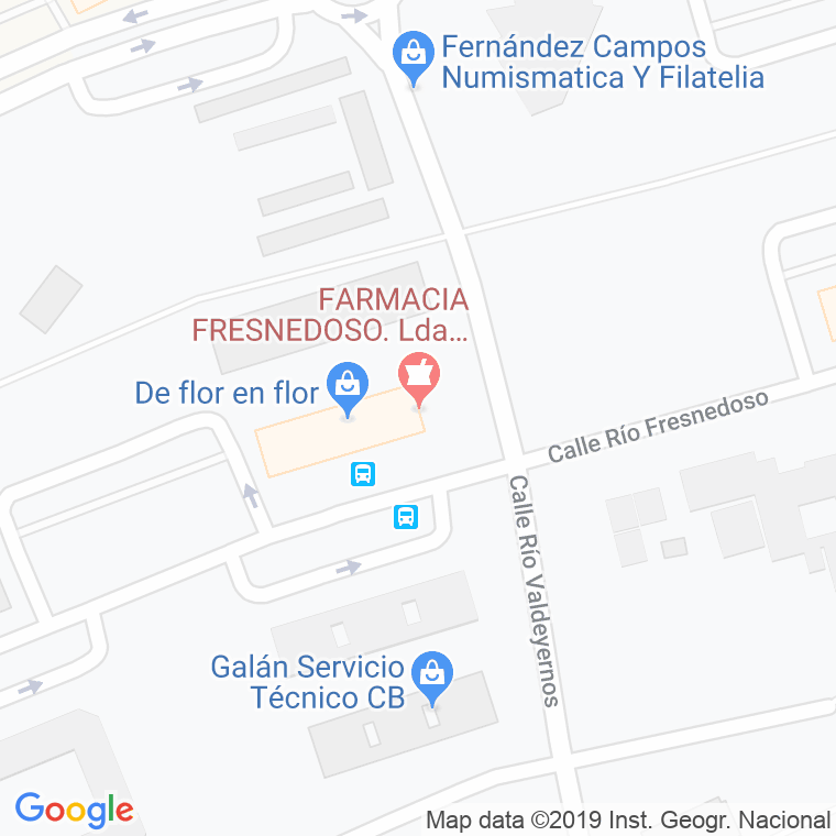 Código Postal calle Fresnedoso en Toledo