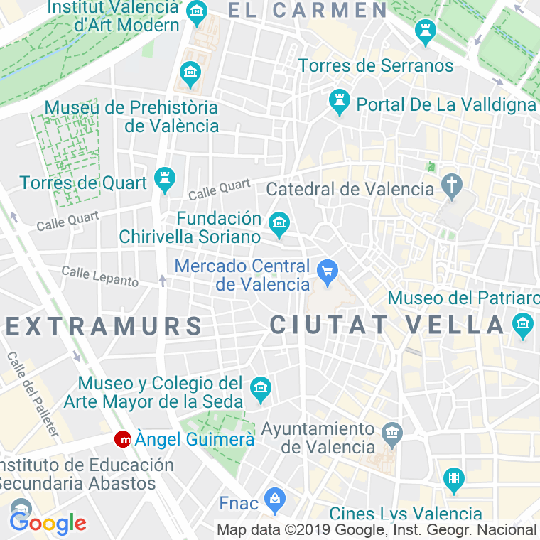 Código Postal calle Flasaders en Valencia