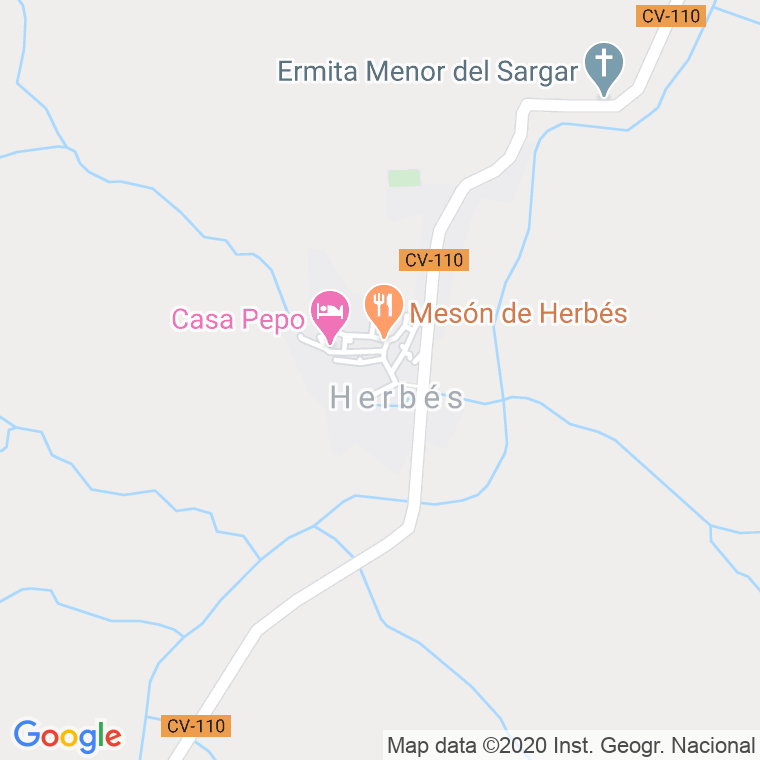 Código Postal calle Corregidor De Herves en Valencia