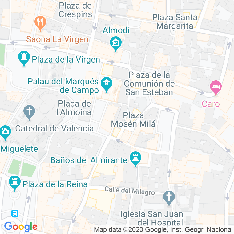 Código Postal calle Edeta en Valencia