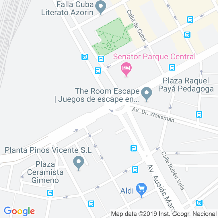 Código Postal calle Manuel Sanchis Guarner, plaza en Valencia