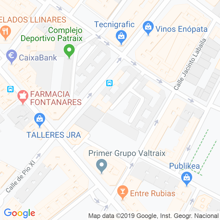 Código Postal calle Pablo Melendez en Valencia